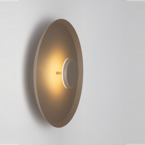 Applique da parete a disco led 14w cct 2700k 3000k 4000k per soggiorno moderna greige