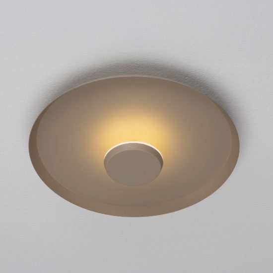 Applique da parete a disco led 14w cct 2700k 3000k 4000k per soggiorno moderna greige