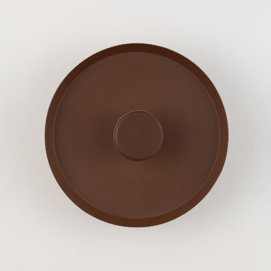 Applique da parete a disco led 6w cct 2700k 3000k 4000k per soggiorno moderna marrone scuro