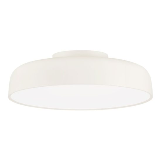 Plafoniera a cupola led 36w 2700k dimmerabile per camera da letto moderna crema