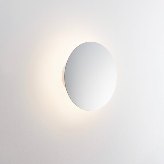 Applique da parete rotonda a specchio led 20w 2700k dimmerabile per soggiorno moderna