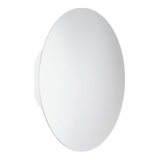 Applique da parete rotonda a specchio led 42w 3000k dimmerabile per soggiorno moderna