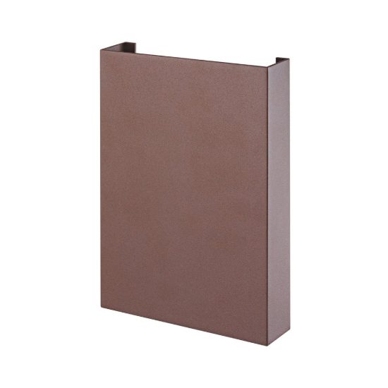 Applique da esterno moderna corten led 10w 3000k ip65