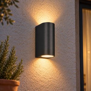 Applique per esterno da balcone moderna antracite