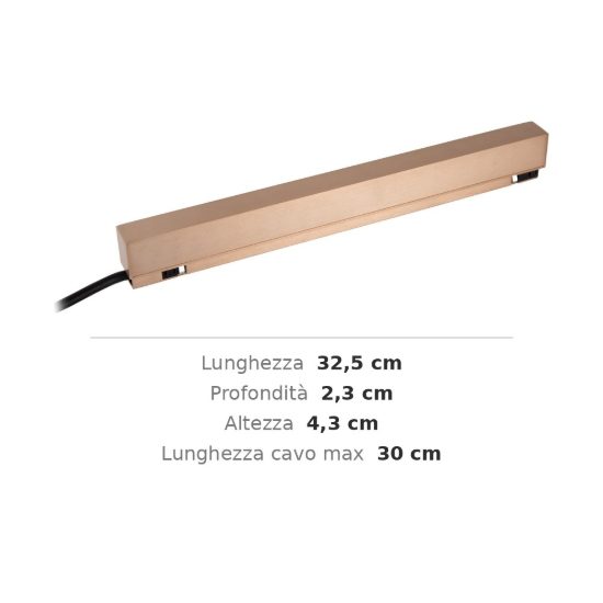 Alimentatore 200w per binario magnetico 48v champagne
