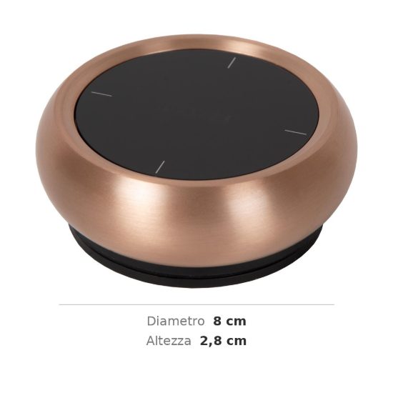 Telecomando per binario magnetico 48v champagne