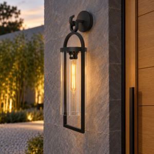 Applique per esterno ip54 lanterna antracite