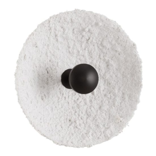 Applique da parete a disco piccola in carta led 5w 3000k per soggiorno moderna bianca