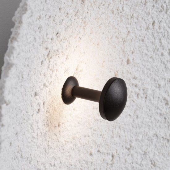 Applique da parete a disco grande in carta led 5w 3000k per soggiorno moderna bianca
