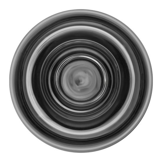 Applique da parete a disco in vetro led 6w 3000k per soggiorno moderna nera