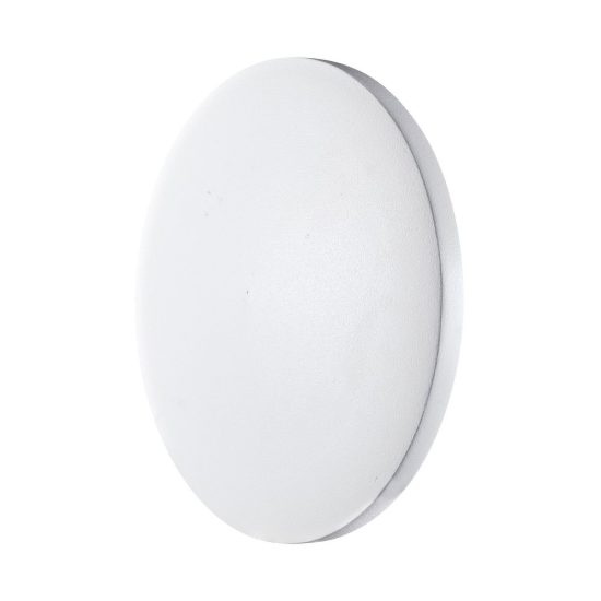 Applique da esterno ip65 led 20w 3000k rotonda bianca