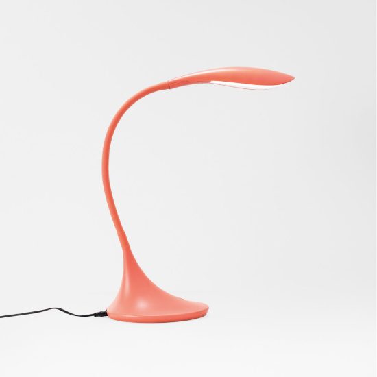 Gea luce nunki lampada da scrivania per ufficio led 5,2w 3000k dimmerabile moderna terracotta