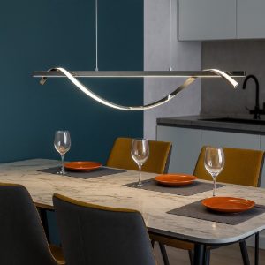 Lampadario da cucina moderna led 26w 4000k dimmerabile