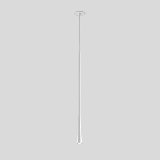 Gea luce dafne lampada a sospensione grande da incasso per cucina led 7w 3000k bianco satinato