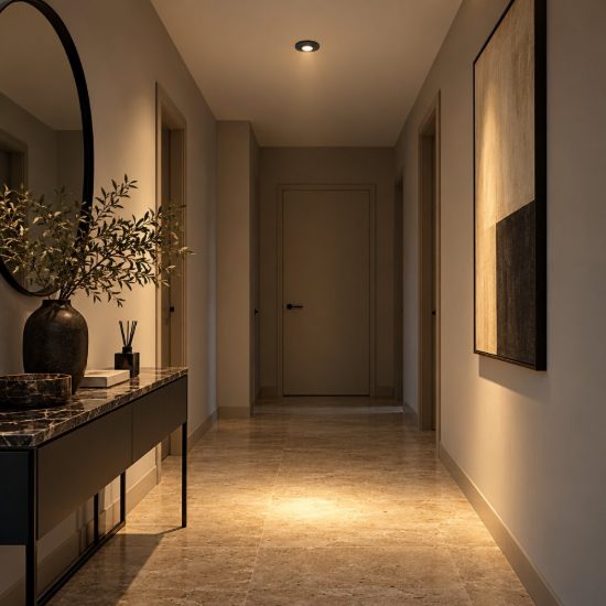 Gea luce ges2060c faretto da incasso per cartongesso led 2,1w 3000k rotondo nero satinato