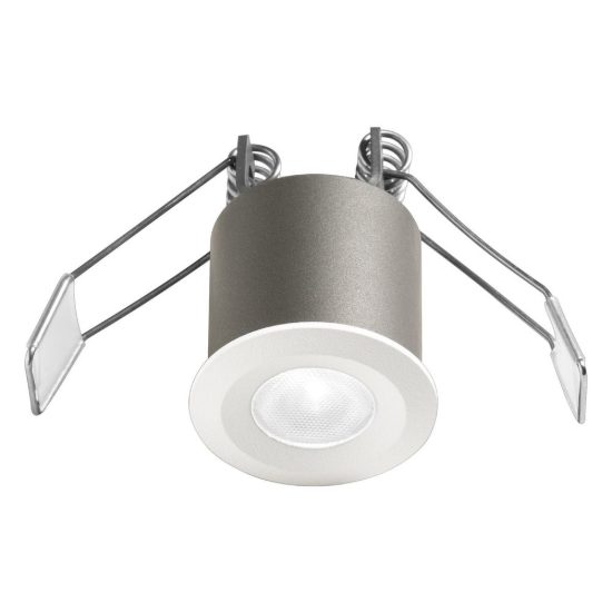 Gea luce gfa1090c faretto da incasso per cartongesso per cucina led 3w 4000k moderno rotondo bianco