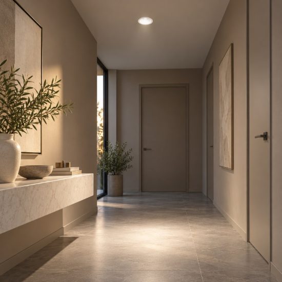 Gea luce gfa1100c faretto da incasso per cartongesso per cucina led 3w 4000k moderno rotondo bianco