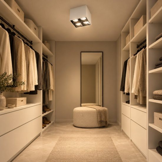 Gea luce gfa1140c plafoniera led 15w 3000k moderna quadrata bianca