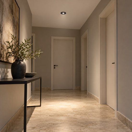 Gea luce gfa1410 faretto da incasso per cartongesso per cucina led 18w 4000k rotondo bianco satinato