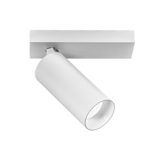 Gea luce gfa1470 faretto da soffitto per ingresso led 12w 2700k cilindrico bianco satinato