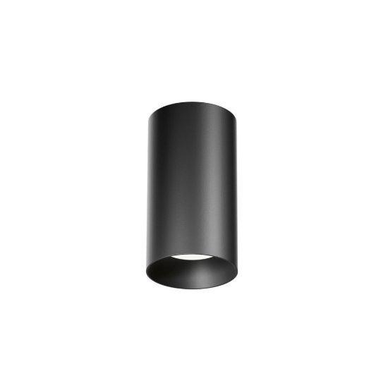 Gea luce gfa1500 faretto da soffitto per ingresso led 15w 3000k moderno cilindrico nero satinato