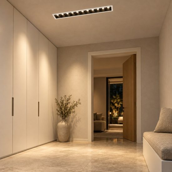 Gea luce gfa1660 faretto da incasso per cartongesso per cucina led 20w 3000k lineare bianco