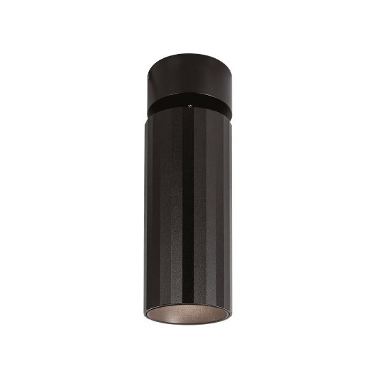 Gea luce gfa1680c faretto da soffitto per ingresso led 9w 4000k orientabile cilindrico nero