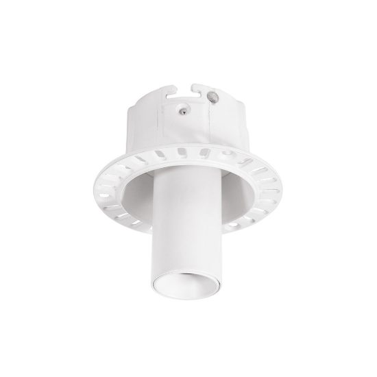 Gea luce gfa1692 faretto piccolo da incasso per cartongesso led 8w 3000k cilindrico bianco