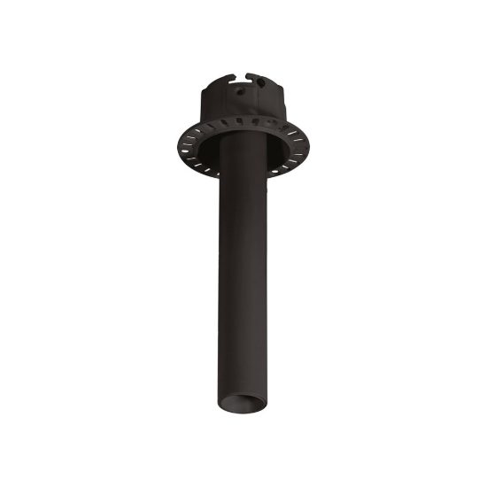 Gea luce gfa1692 faretto grande da incasso per cartongesso led 8w 3000k cilindrico nero