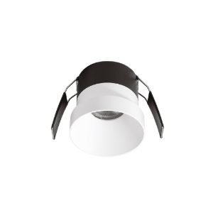 Gea luce gfa1700 faretto da incasso per cartongesso per cucina led 12w 3000k moderno rotondo bianco