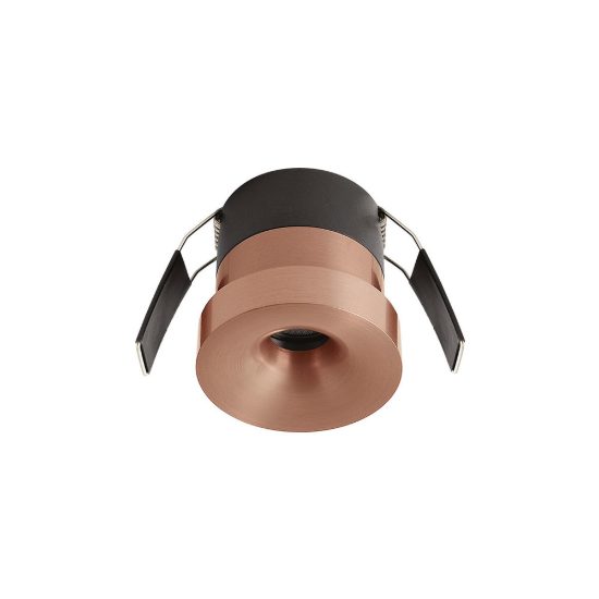 Gea luce gfa1710 faretto da incasso per cartongesso per cucina led 12w 3000k moderno rotondo bronzo