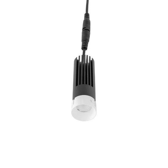 Gea luce gfa1740 faretto da soffitto per corridoio led 10w 3000k cilindrico bianco