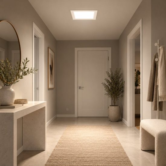 Gea luce gfa753 faretto da incasso per cartongesso per cucina led 6w 4000k moderno quadrato bianco