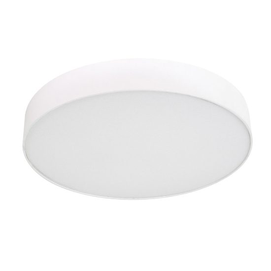 Gea luce gpl380 plafoniera led 40w 3000k 4000k 5000k moderna rotonda bianca