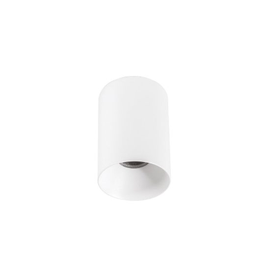 Gea luce gpl400 faretto da soffitto per cucina led 10w 3000k cilindrico bianco