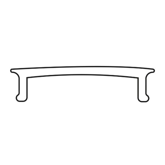 Gea luce gco03 diffusore in rotolo per profili gstp140 gstp150 10mt bianco opale