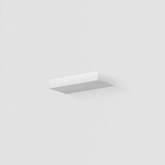Gea luce gap 570 applique da parete per soggiorno led 20w 3000k moderna lineare bianca