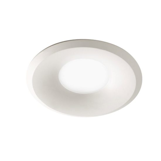 Gea luce gfa1150 faretto da incasso per cartongesso per cucina moderno rotondo bianco