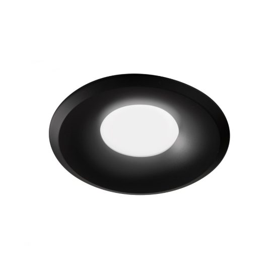 Gea luce gfa1150 faretto da incasso per cartongesso per cucina moderno rotondo nero
