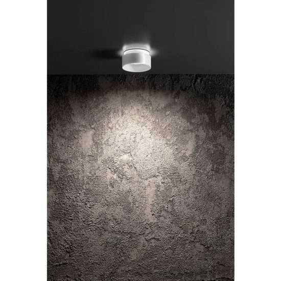 Gea luce gfa1210 faretto da incasso per cartongesso per cucina moderno cilindrico bianco