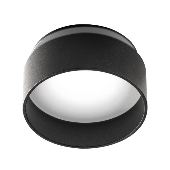 Gea luce gfa1210 faretto da incasso per cartongesso per cucina moderno cilindrico nero