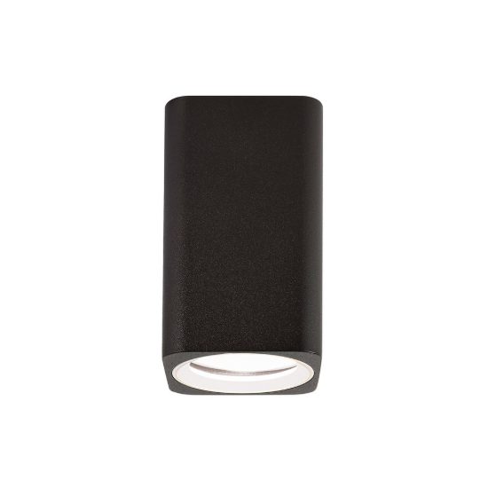 Gea luce gfa1620 faretto da soffitto per corridoio moderno quadrato nero