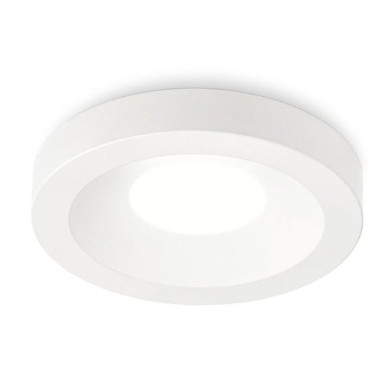 Gea luce gfa180 faretto da incasso per cartongesso per cucina moderno rotondo bianco