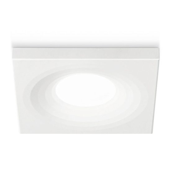 Gea luce gfa180 faretto da incasso per cartongesso per cucina moderno quadrato bianco