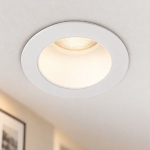 Ideal lux quark faretto da incasso per cartongesso led 5w 3000k foro 3,5cm rotondo bianco