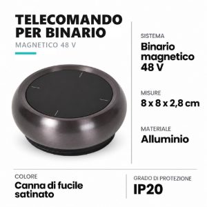 Telecomando per binario magnetico 48v canna di fucile