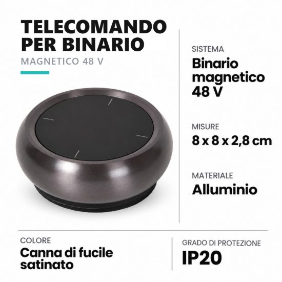 Telecomando per binario magnetico 48v canna di fucile