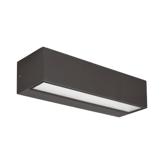 Gea luce ges2240 applique da esterno biemissione media antracite led 2x10w cct 3000-5000k ip65