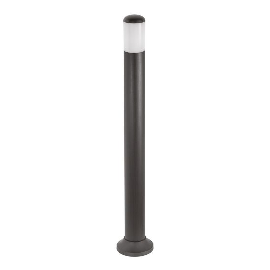 Gea luce ges2260 lampione da giardino paletto a cilindro antracite e27 ip54