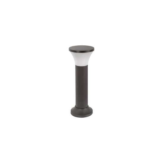 Gea luce ges2270 lampioncino da giardino paletto conico antracite e27 ip54